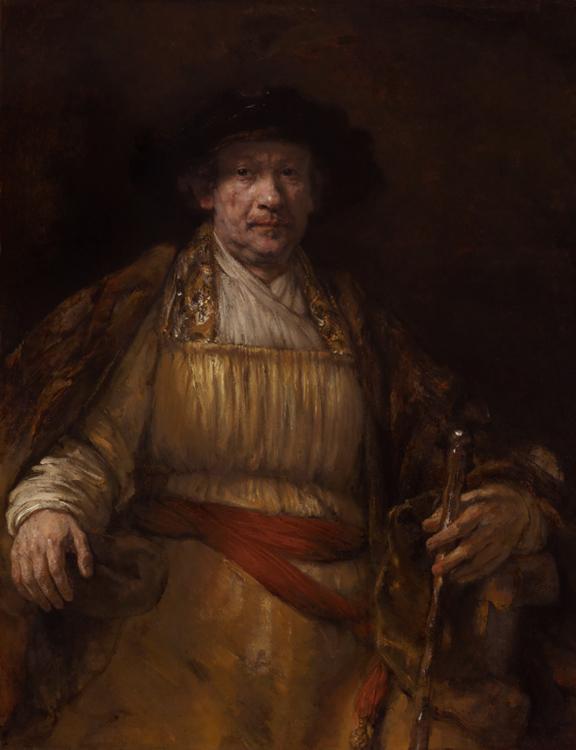 REMBRANDT Harmenszoon van Rijn Self-portrait (mk08)